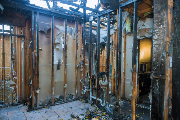 Professional Soot Cleanup technician working in Glendale, CA